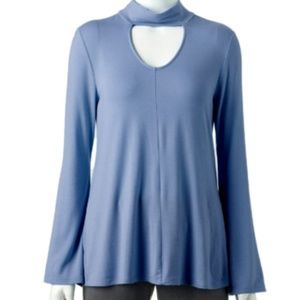 Women's Apt 9 Keyhole Choker Top
